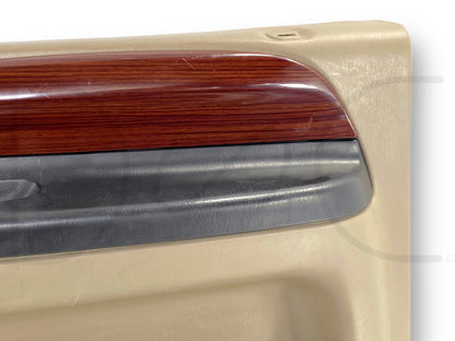 05-07 Ford F250 F350 Excursion RH Right Passenger Front Door Panel Tan *Blem*