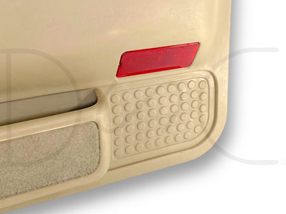 05-07 Ford F250 F350 Excursion RH Right Passenger Front Door Panel Tan *Blem*