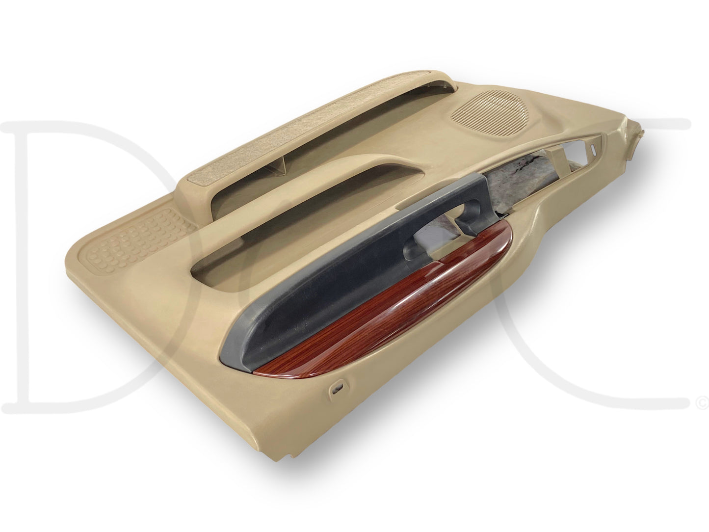 05-07 Ford F250 F350 Excursion RH Right Passenger Front Door Panel Tan *Blem*