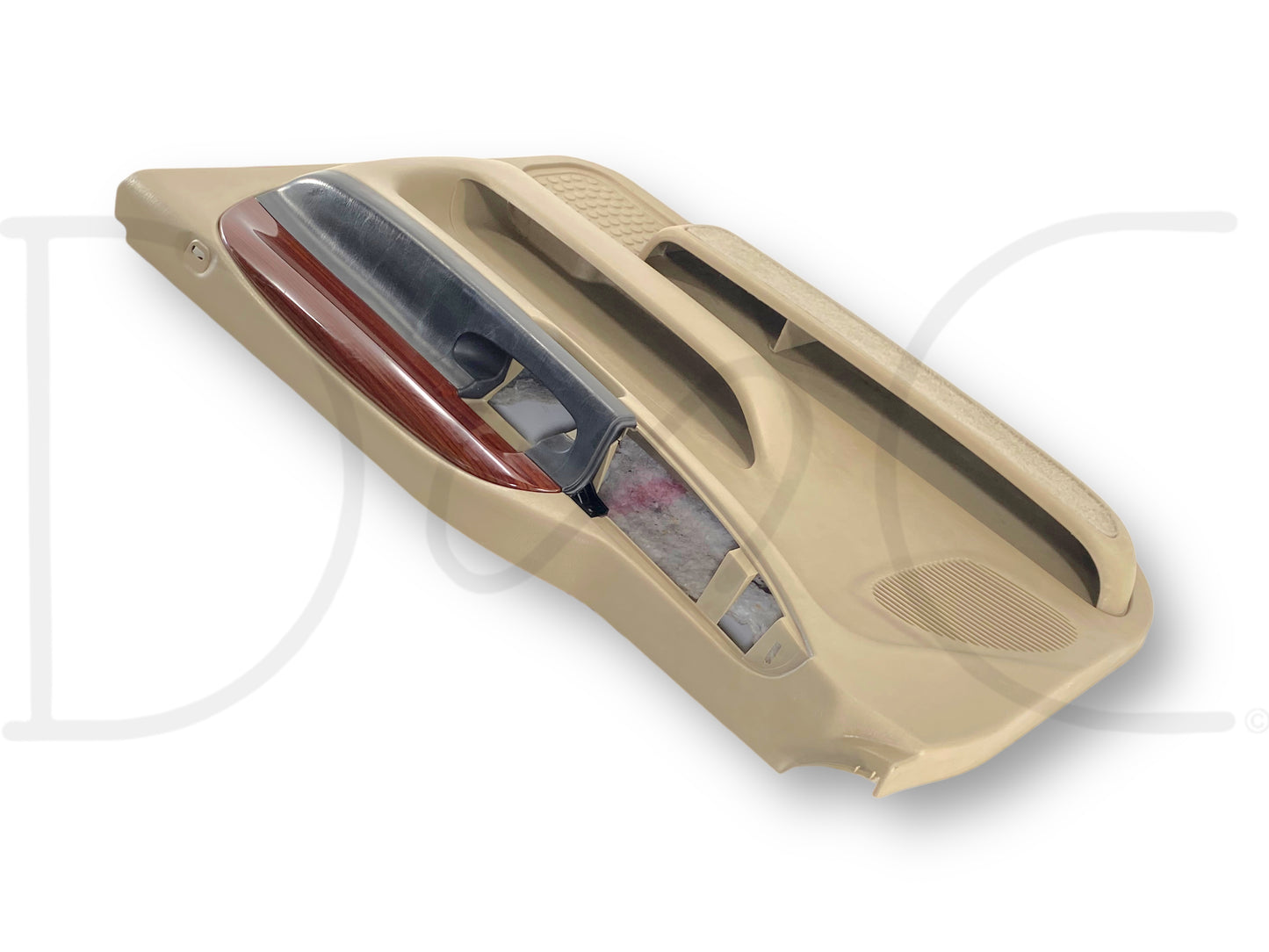 05-07 Ford F250 F350 Excursion RH Right Passenger Front Door Panel Tan *Blem*