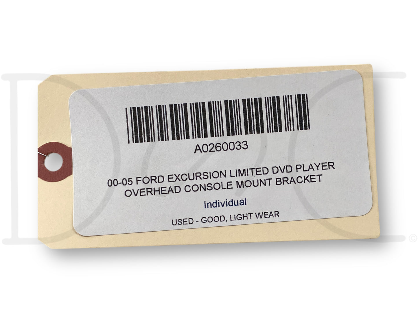 00-05 Ford Excursion Limited Dvd Player Overhead Console Mount Bracket