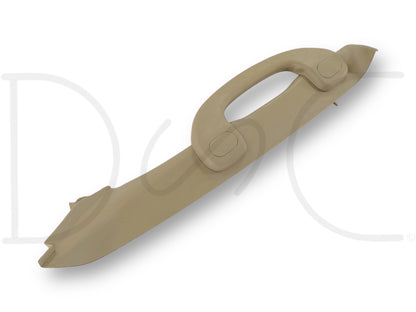 03-07 Ford F250 F350 LH Left Driver A-Pillar Trim W/ Grab Handle Tan OE