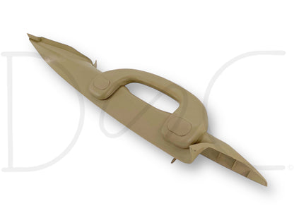 03-07 Ford F250 F350 LH Left Driver A-Pillar Trim W/ Grab Handle Tan OE