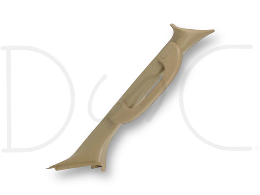 03-07 Ford F250 F350 RH Right Passenger A-Pillar Trim Grab Handle Tan OE