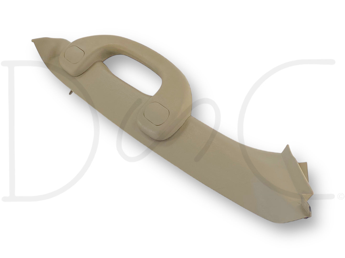 03-07 Ford F250 F350 RH Right Passenger A-Pillar Trim Grab Handle Tan OE