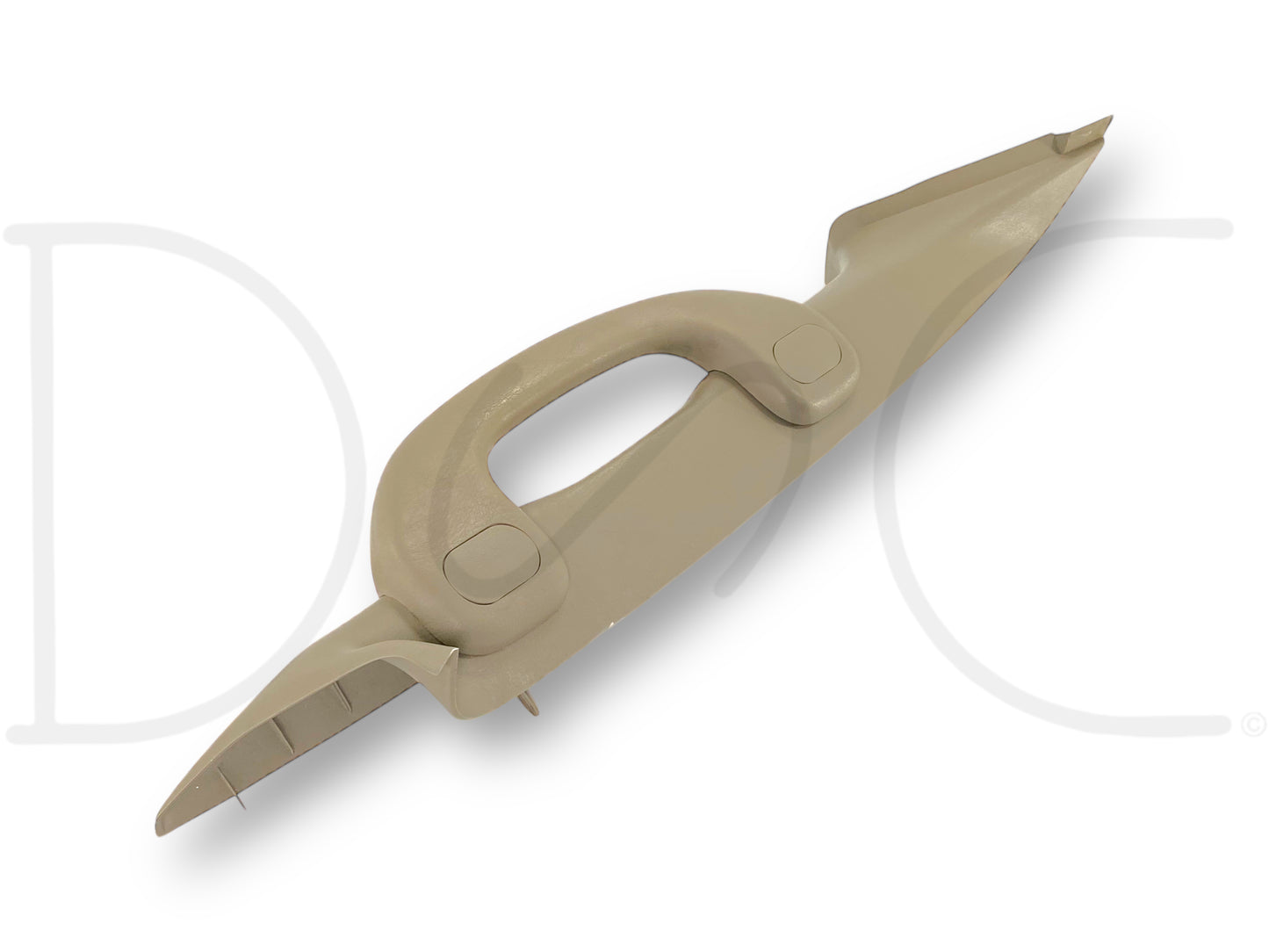 03-07 Ford F250 F350 RH Right Passenger A-Pillar Trim Grab Handle Tan OE