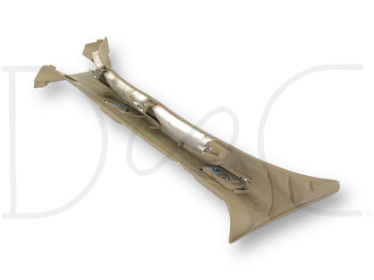 03-07 Ford F250 F350 RH Right Passenger A-Pillar Trim Grab Handle Tan OE