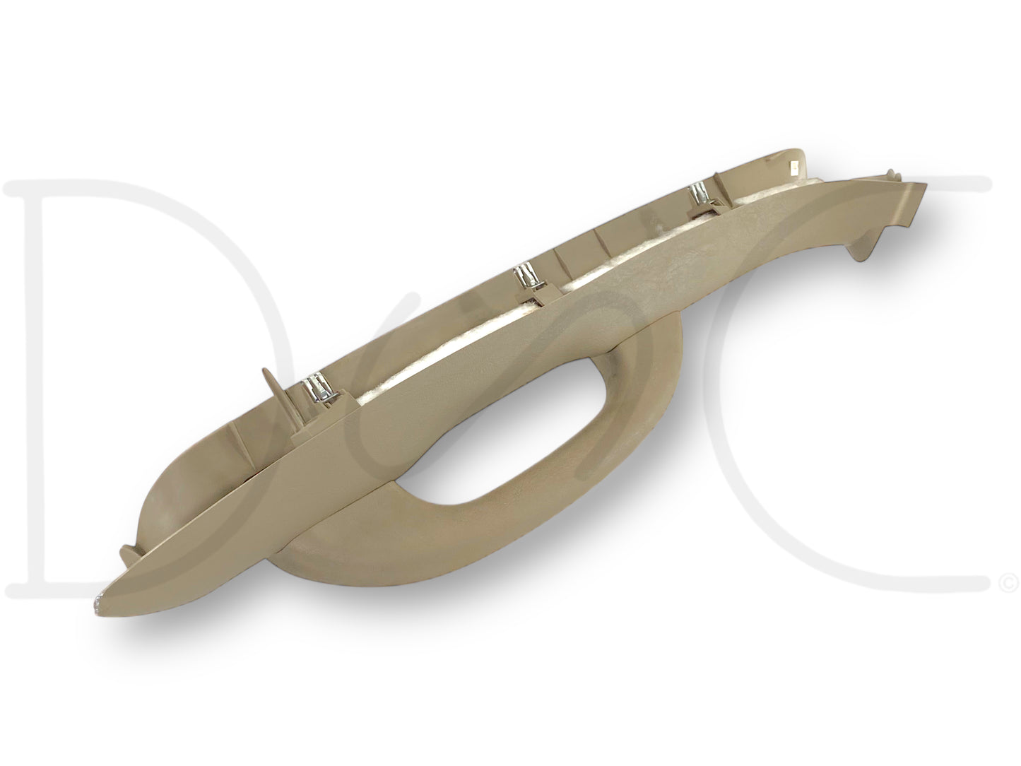 03-07 Ford F250 F350 RH Right Passenger A-Pillar Trim Grab Handle Tan OE