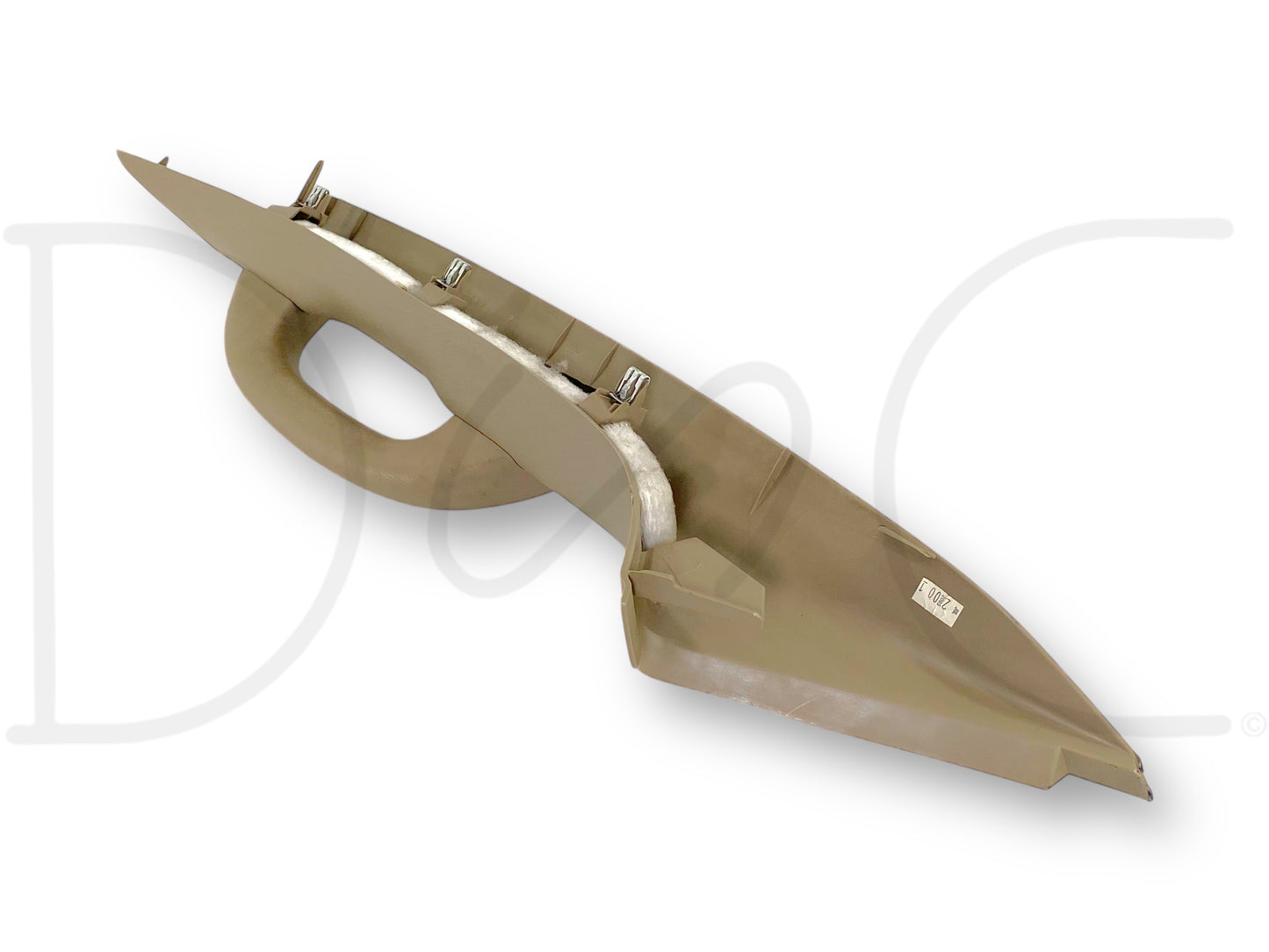 03-07 Ford F250 F350 RH Right Passenger A-Pillar Trim Grab Handle Tan OE