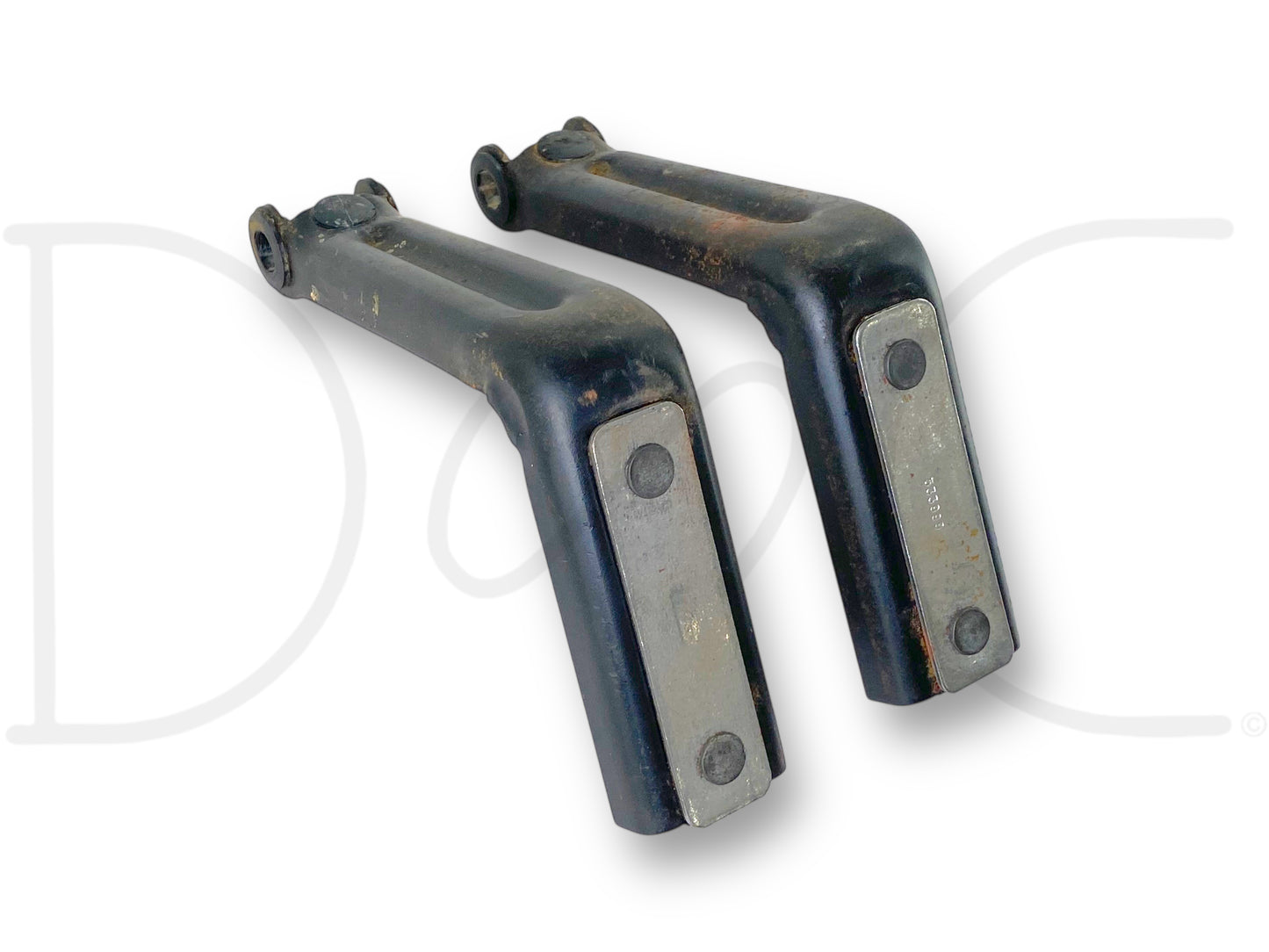 00-05 Ford Excursion Rear 2Nd Row Seat Bottom Pivot Hinge Base Bracket Set