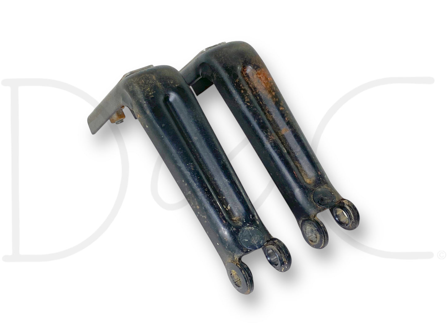 00-05 Ford Excursion Rear 2Nd Row Seat Bottom Pivot Hinge Base Bracket Set