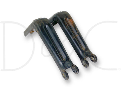 00-05 Ford Excursion Rear 2Nd Row Seat Bottom Pivot Hinge Base Bracket Set