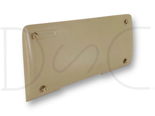 99-04 Ford F250 F350 Lower Dash Fuse Panel Cover Trim Tan F81B-25044F08-A *Blem*