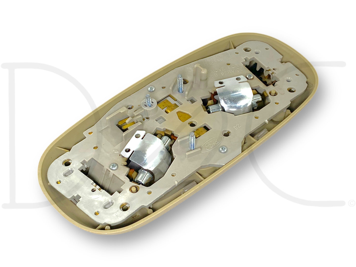 99-07 Ford F250 F350 Overhead Dome Light Map Lamp Tan OE F4Db-13776-Bcw