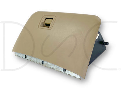 99-02 Ford F250 F350 Super Duty Tan Glove Box Storage Compartment