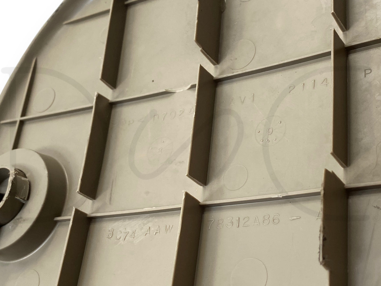 00-05 Ford Excursion Rear Jack Compartment Door Cover Trim Panel Tan OE