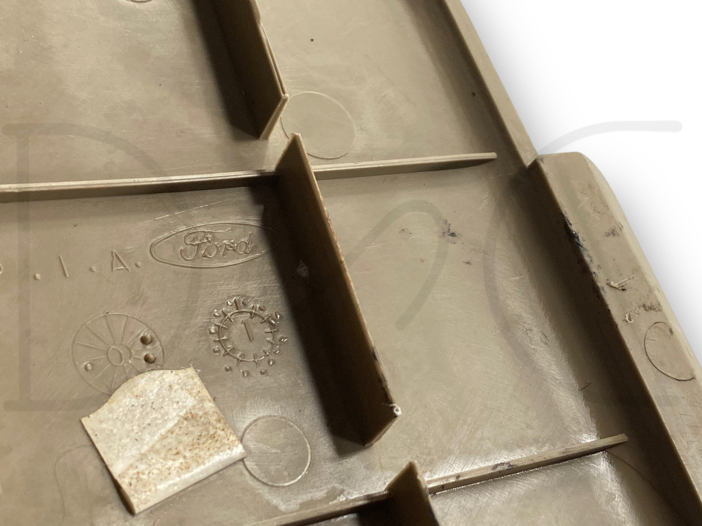 00-05 Ford Excursion Rear Jack Compartment Door Cover Trim Panel Tan OE