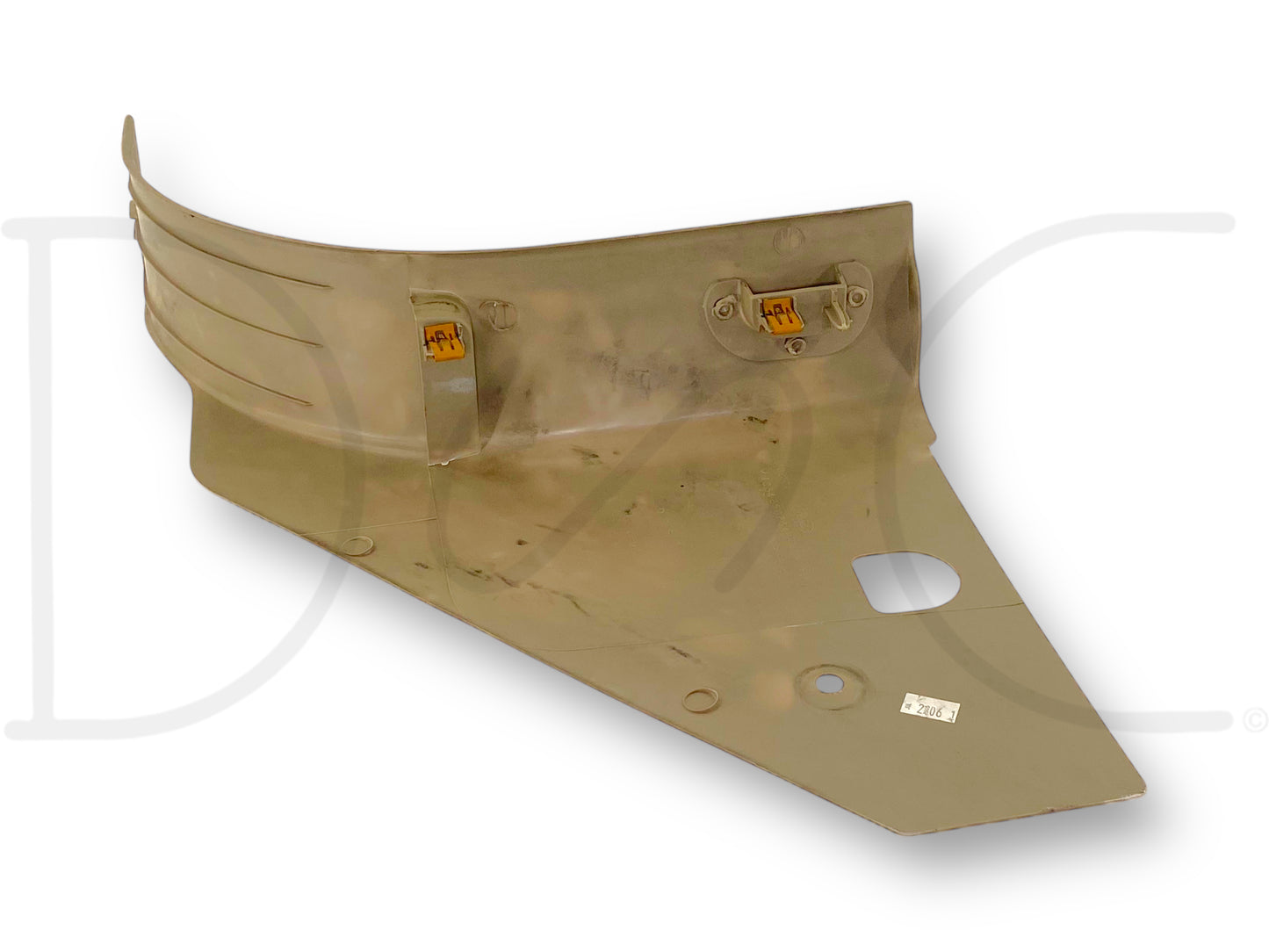 99-07 Ford F250 F350 RH Passenger Front Kick Panel Tan OEM 1C34-2502348-Aaw