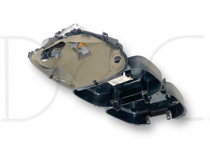 00-05 Ford Excursion Overhead Console Map Dome Light Compartment Base Tan OE