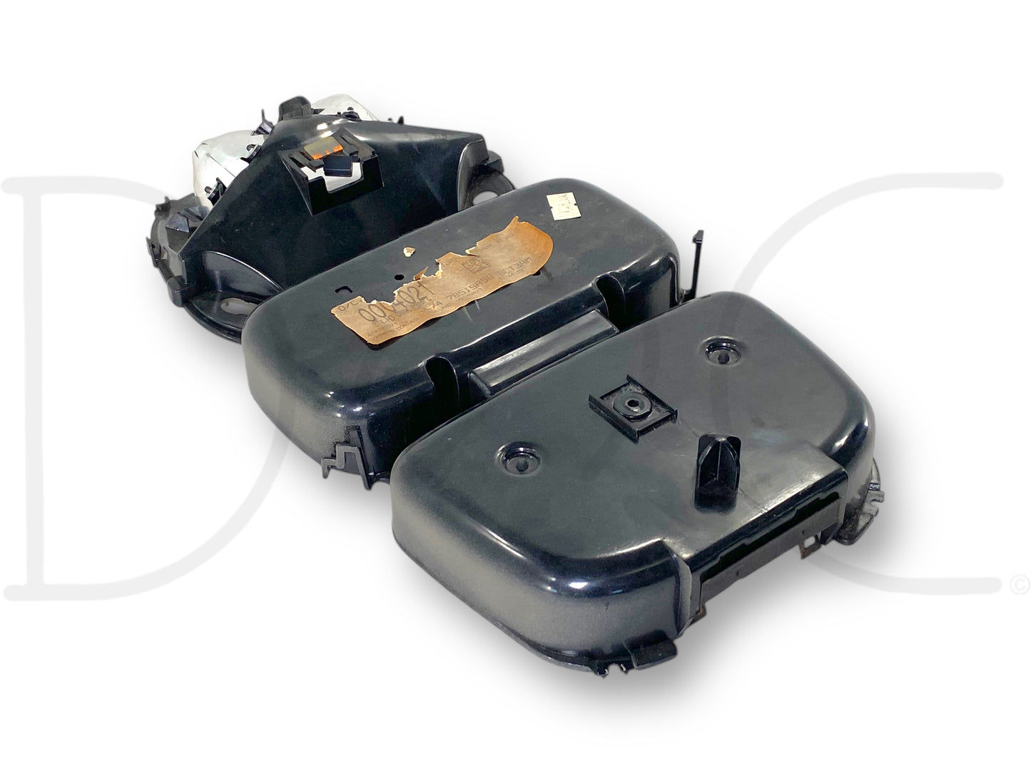 00-05 Ford Excursion Overhead Console Map Dome Light Compartment Base Tan OE