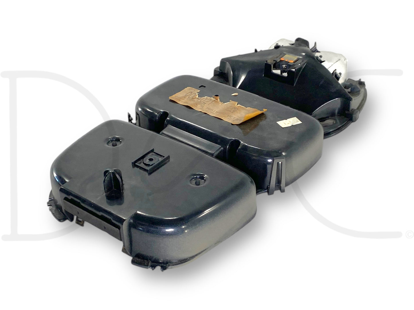 00-05 Ford Excursion Overhead Console Map Dome Light Compartment Base Tan OE