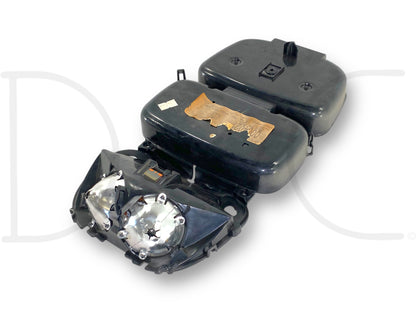 00-05 Ford Excursion Overhead Console Map Dome Light Compartment Base Tan OE