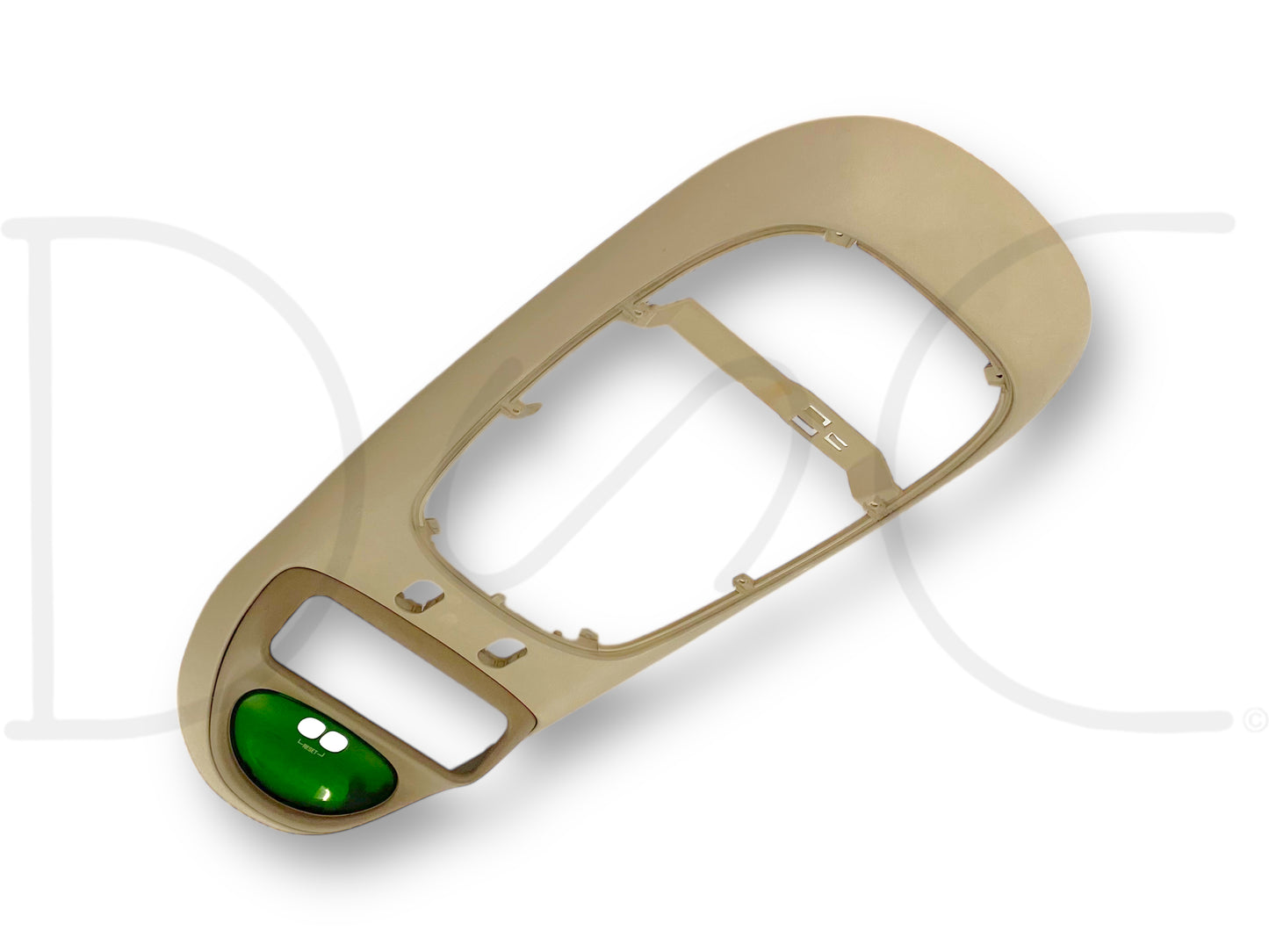 00-05 Ford Excursion Overhead Console Shell Trim Cover Base Tan OE