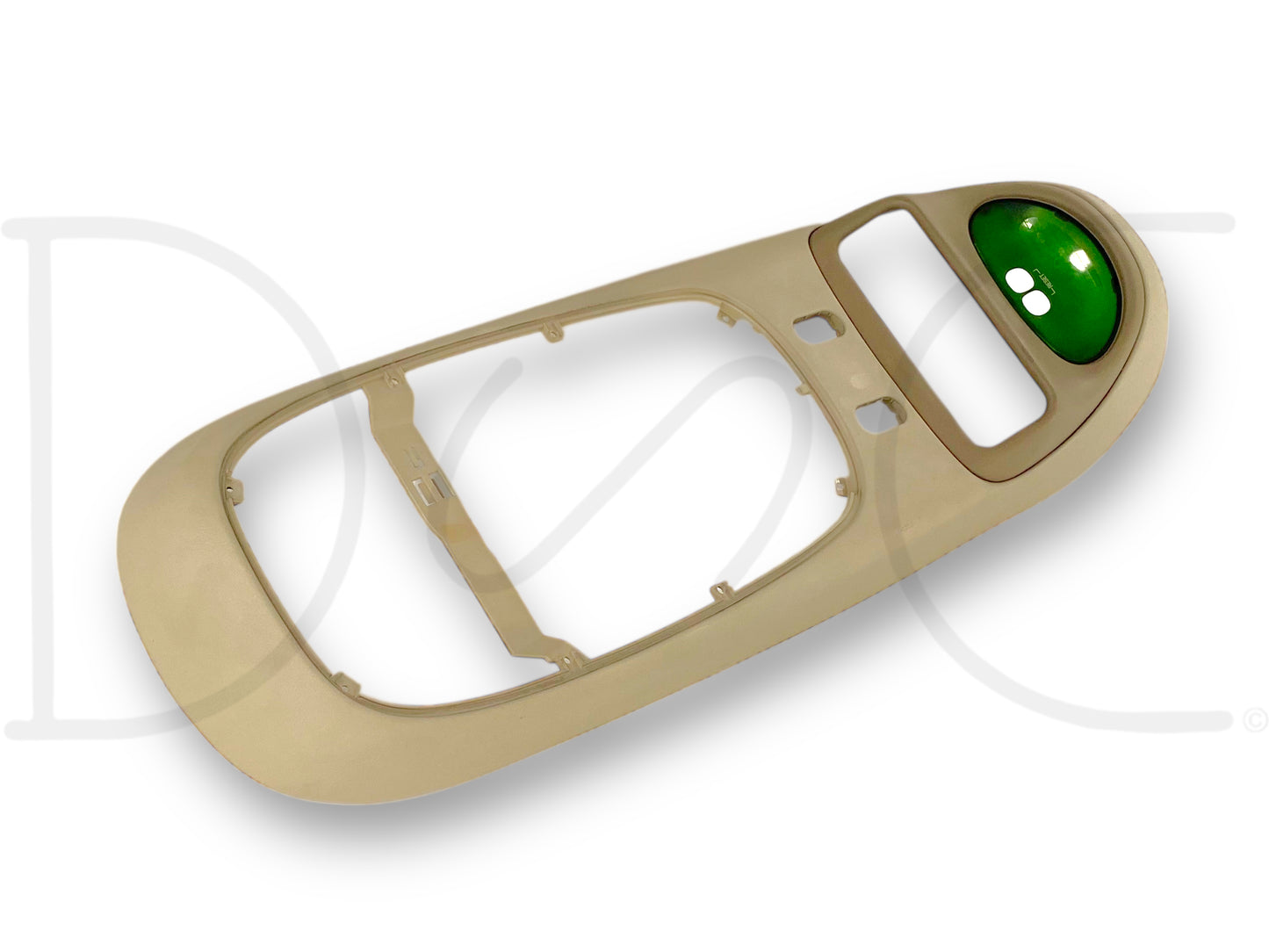 00-05 Ford Excursion Overhead Console Shell Trim Cover Base Tan OE