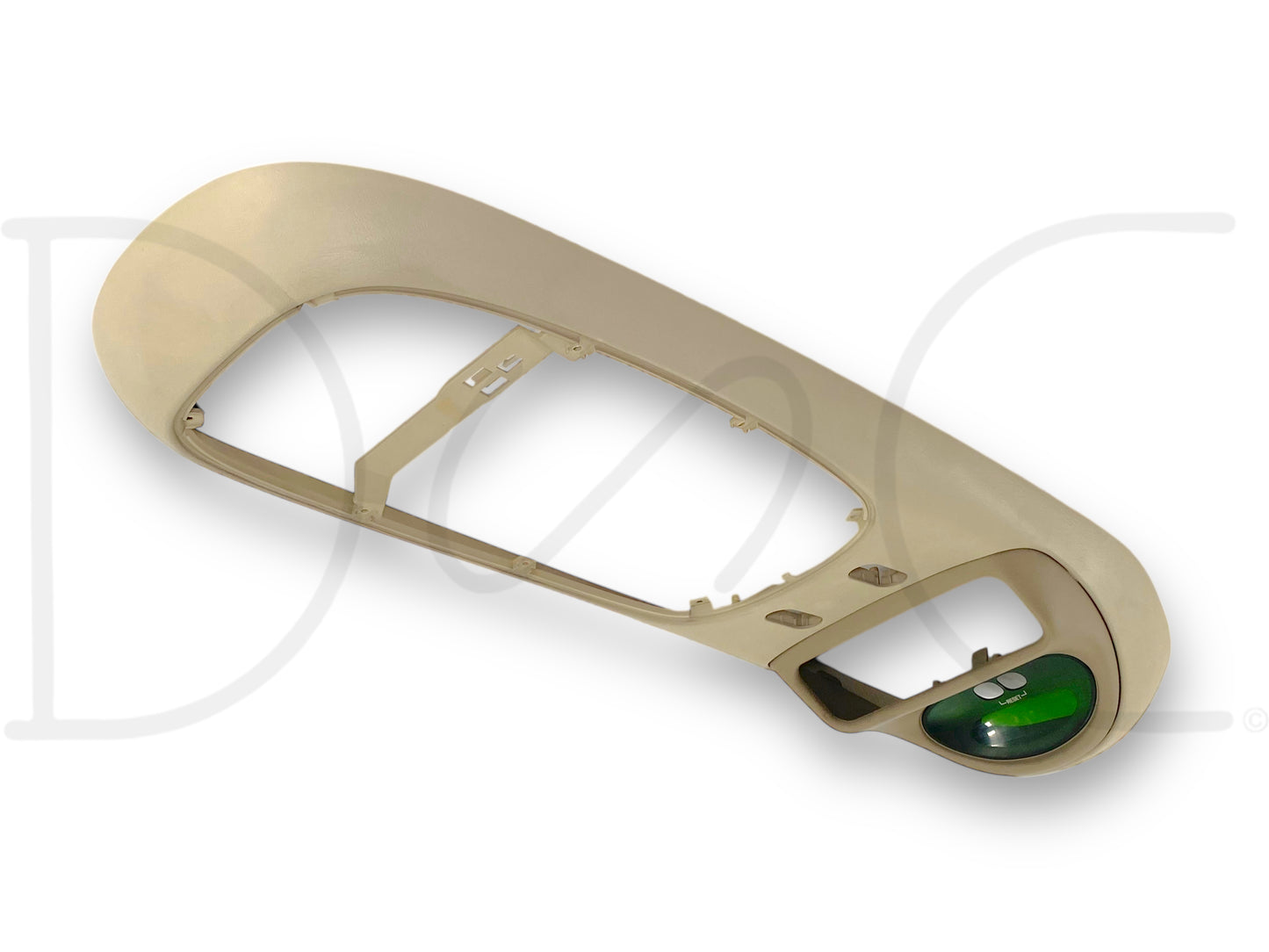 00-05 Ford Excursion Overhead Console Shell Trim Cover Base Tan OE