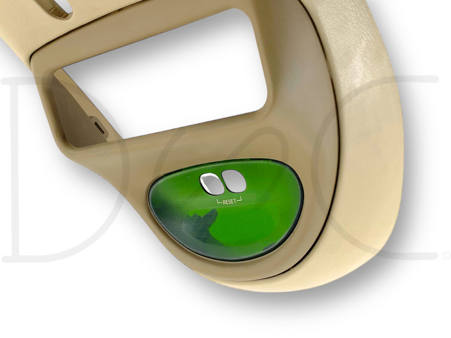 00-05 Ford Excursion Overhead Console Shell Trim Cover Base Tan OE