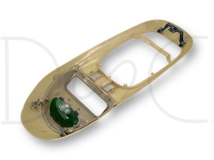 00-05 Ford Excursion Overhead Console Shell Trim Cover Base Tan OE