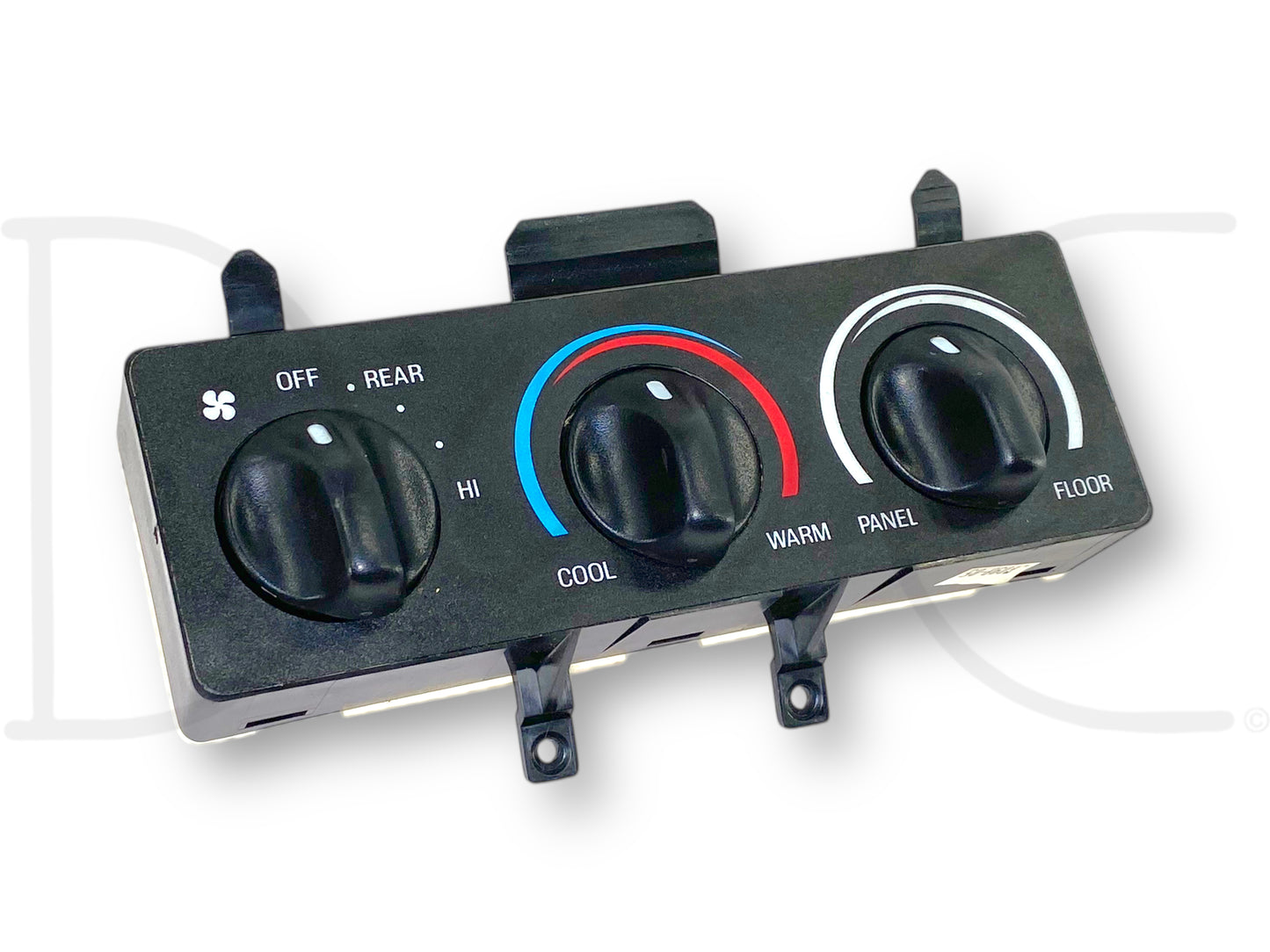 00-05 Ford Excursion Overhead Front HVAC Heat Temp Climate Control Switch Panel