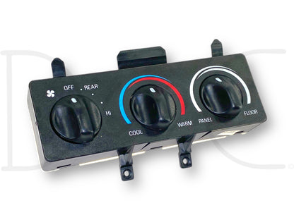 00-05 Ford Excursion Overhead Front HVAC Heat Temp Climate Control Switch Panel