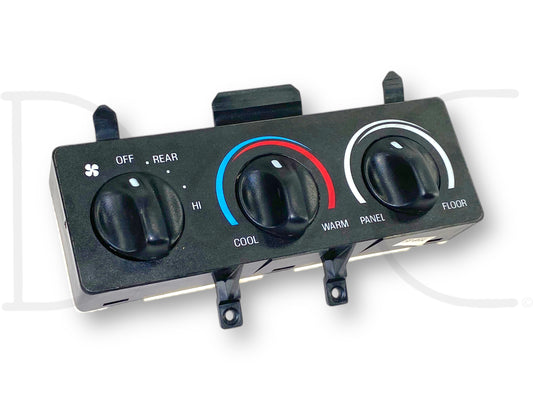 00-05 Ford Excursion Overhead Front HVAC Heat Temp Climate Control Switch Panel