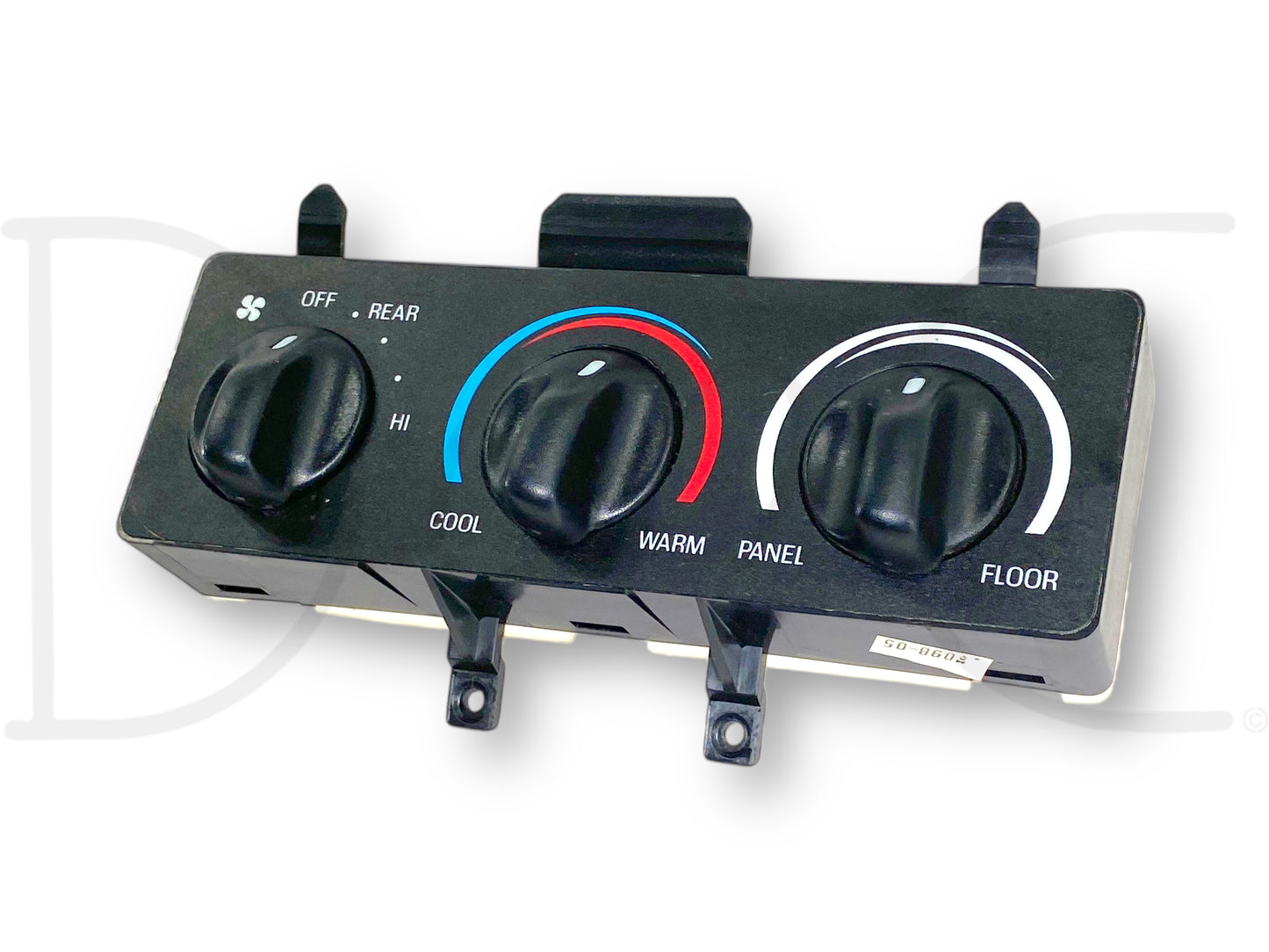 00-05 Ford Excursion Overhead Front HVAC Heat Temp Climate Control Switch Panel