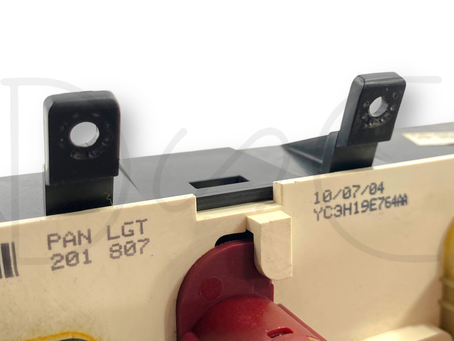 00-05 Ford Excursion Overhead Front HVAC Heat Temp Climate Control Switch Panel