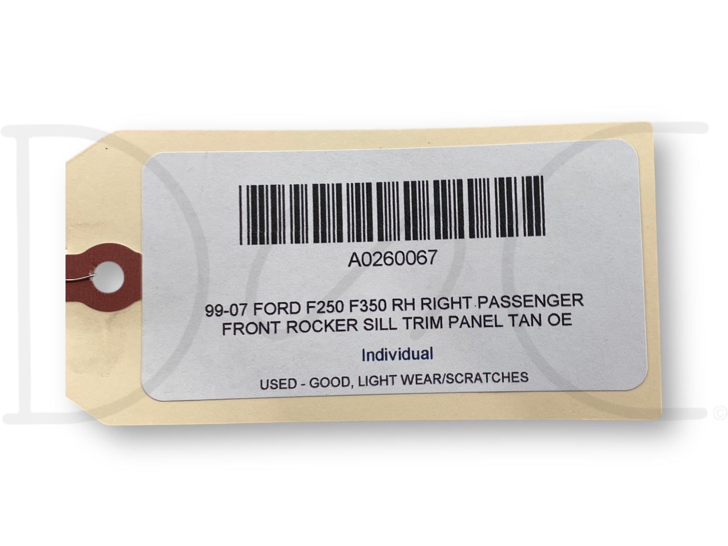 99-07 Ford F250 F350 RH Right Passenger Front Rocker Sill Trim Panel Tan OE