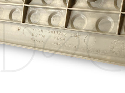 00-05 Ford Excursion LH Left Driver Rear Rocker Sill Trim Panel Tan OE