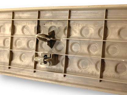 00-05 Ford Excursion Rear Cargo Door Sill Scuff Plate Trim Panel Tan OE