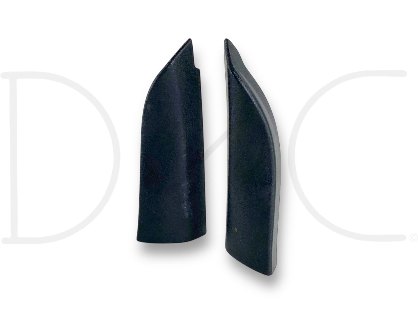 99-07 Ford F250 F350 LH RH Left Right Door Sail Trim Panel Covers Set Black OE