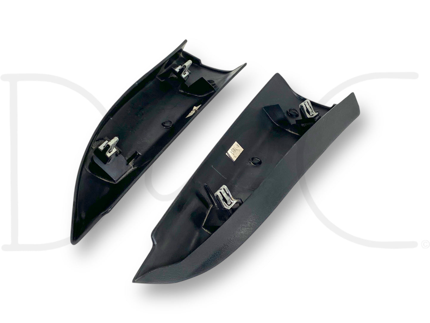 99-07 Ford F250 F350 LH RH Left Right Door Sail Trim Panel Covers Set Black OE