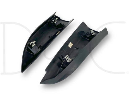 99-07 Ford F250 F350 LH RH Left Right Door Sail Trim Panel Covers Set Black OE