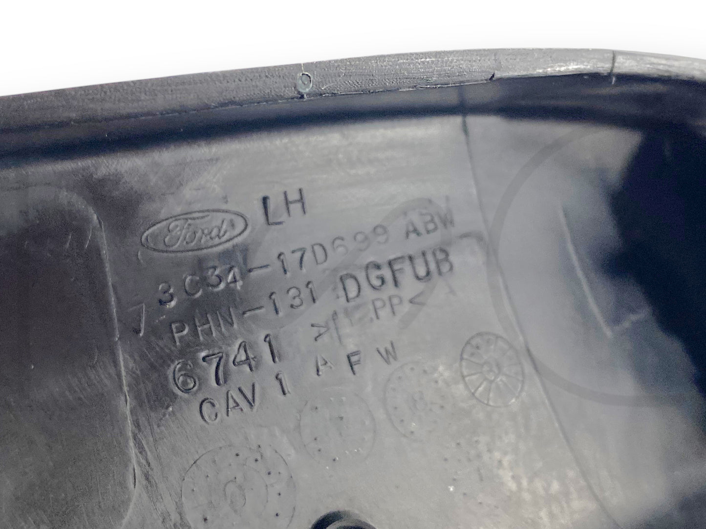 99-07 Ford F250 F350 LH RH Left Right Door Sail Trim Panel Covers Set Black OE