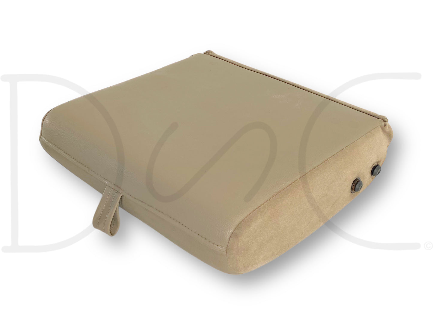 00-05 Ford Excursion 2nd Row Rear Back Seat Armrest Arm Rest Tan Leather