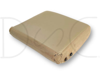 00-05 Ford Excursion 2nd Row Rear Back Seat Armrest Arm Rest Tan Leather