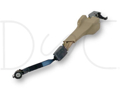 00-05 Ford Excursion 2nd Row Rear Back Seat Center Seatbelt Lap Belt Tan OE