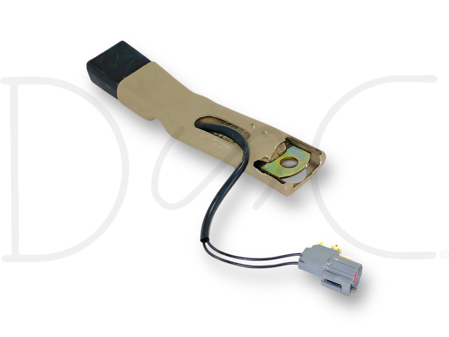 01-07 Ford F250 F350 LH Left Driver Front Seat Belt Seatbelt Latch Buckle Tan