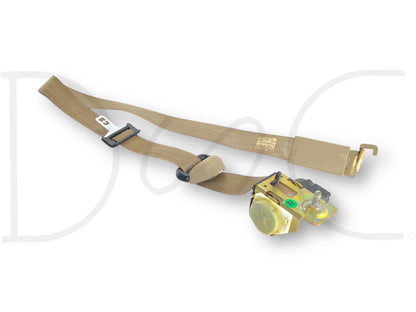 00-05 Ford Excursion 2nd Row RH Right Passenger Rear Seat Belt Seatbelt Tan OE