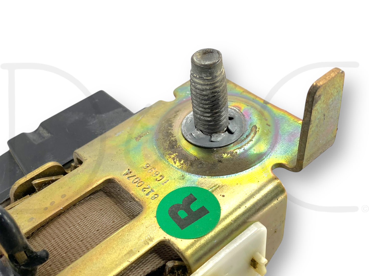 00-05 Ford Excursion 2nd Row RH Right Passenger Rear Seat Belt Seatbelt Tan OE