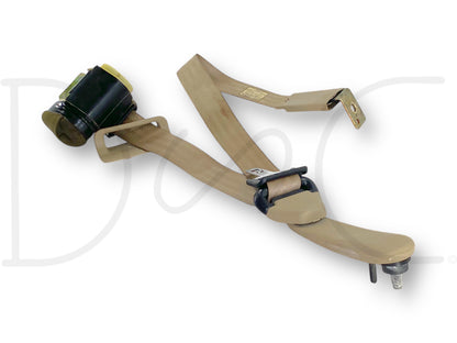 00-05 Ford Excursion 3rd Row LH Left Driver Rear Seat Belt Seatbelt Tan OE